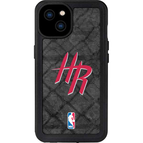 NBA Houston Rockets Dark Rust iPhone 15 Plus Waterproof Case